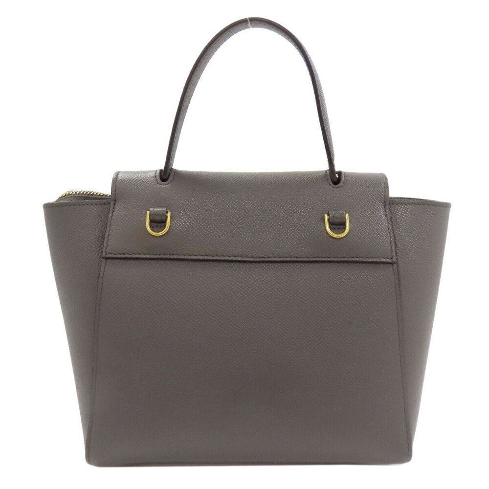 Celine Crossbody Calfskin Leather Belt Handbag Bag Black